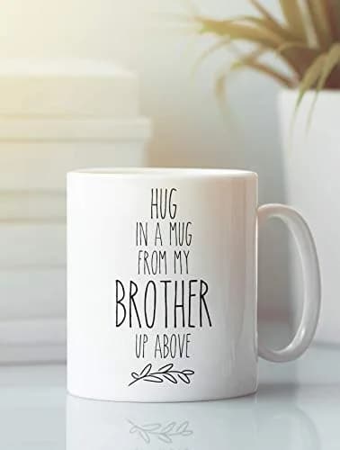 Creator's Cove Loss of Brother Memorial Coffee Mug 11oz | Sympathy Gift for Men & Women thumbnail 3