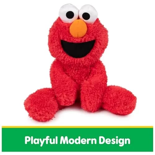GUND Sesame Street Elmo Take Along Buddy 13-Inch Plush Toy for Ages 1+ | Soft, Huggable & Portable thumbnail 2