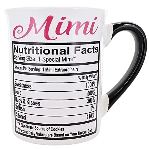 Cottage Creek Mimi Mug 16 oz Ceramic | Grandma Gift, Mom & Nana Coffee Cup thumbnail 1