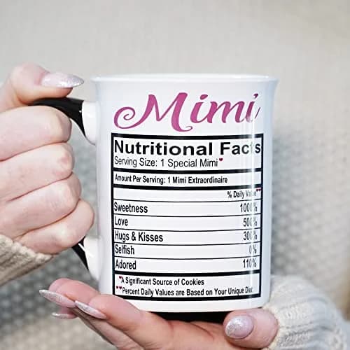 Cottage Creek Mimi Mug 16 oz Ceramic | Grandma Gift, Mom & Nana Coffee Cup thumbnail 5