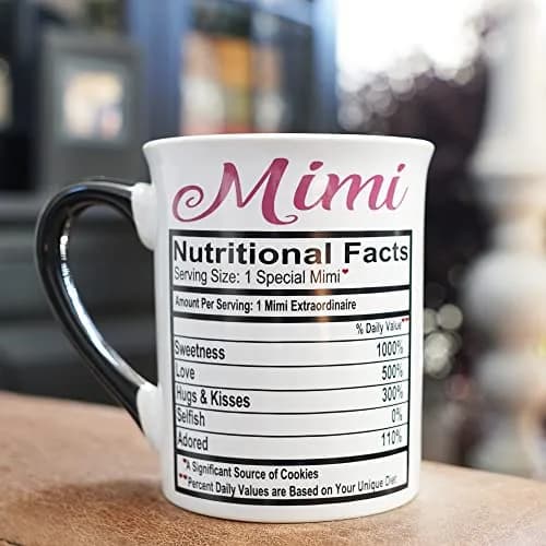 Cottage Creek Mimi Mug 16 oz Ceramic | Grandma Gift, Mom & Nana Coffee Cup thumbnail 6