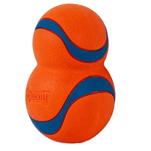 Chuckit! Ultra Tumbler Dog Fetch Toy, 6 inches (15.2 cm) | Erratic Tumbling Action for Dogs thumbnail 1