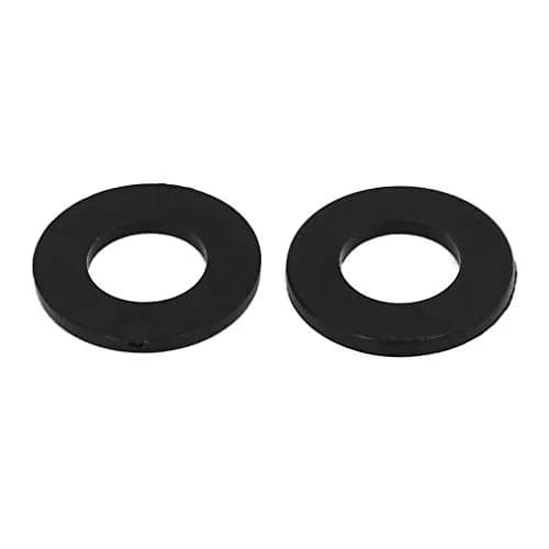 NACX Nylon Flat Washer M8 x 16mm | Black Nylon Spacer for Electrical & Mechanical Use thumbnail 2