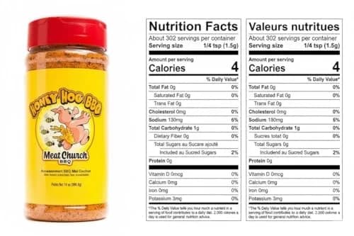 Meat Church BBQ Rub Combo: Honey Hog & Holy VooDoo | Gluten Free, 12.5 & 13 oz | Perfect for Meat & Vegetables thumbnail 3