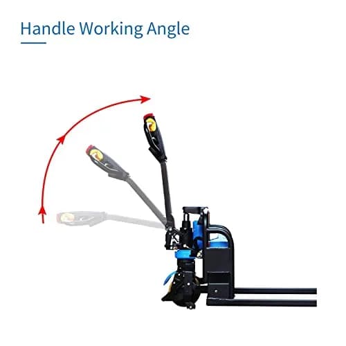 APOLLOLIFT Electric Pallet Jack 48"x27" | 3300lbs Capacity, Lithium Battery, Regenerative Braking thumbnail 7