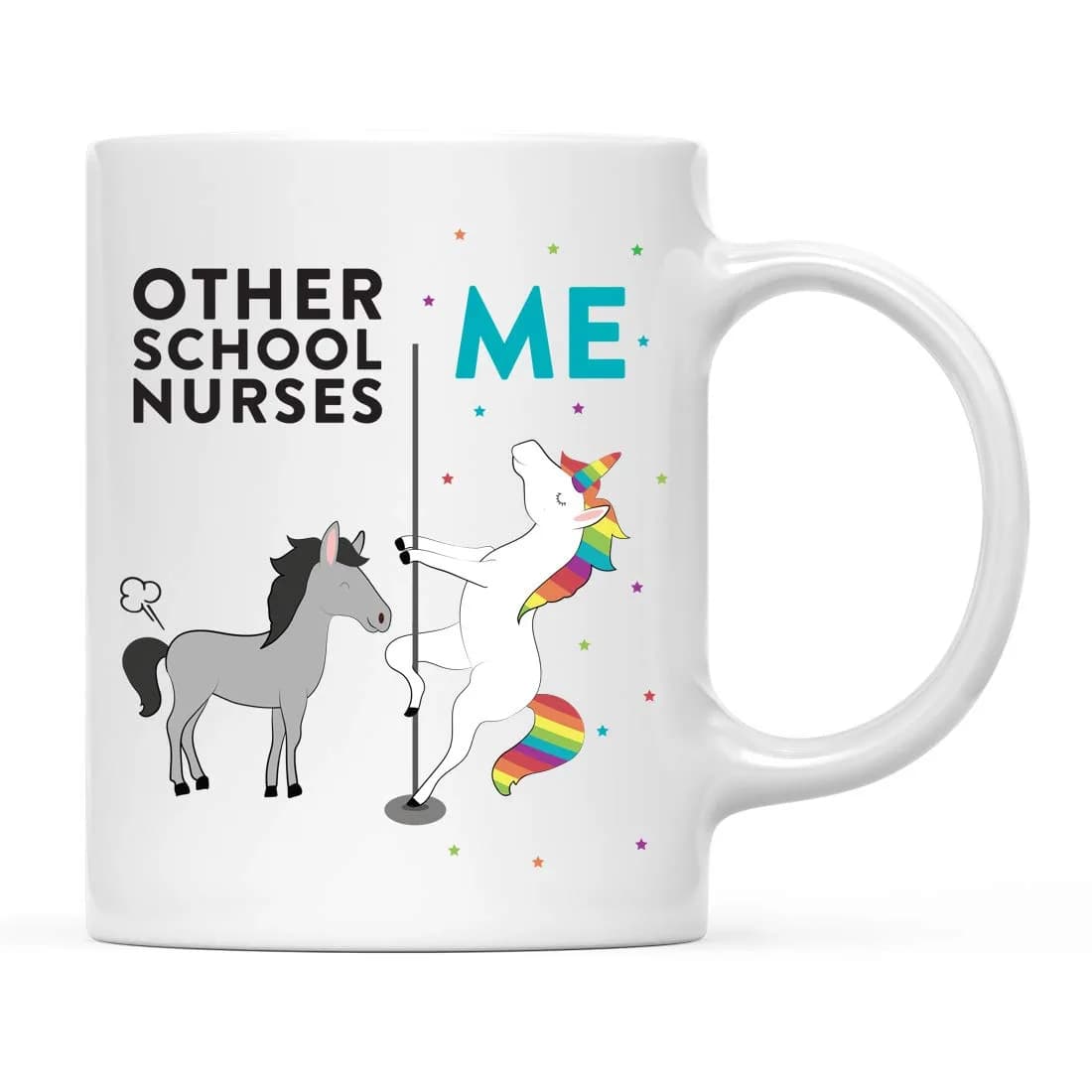 Andaz Press Funny Quirky 11oz Ceramic Coffee Mug Gift Box | School Nurse Humor — School Nurse