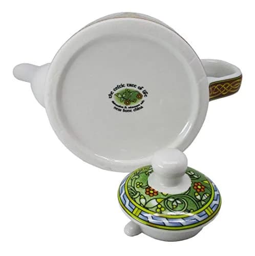 Royal Tara Tree of Life Porcelain Teapot | Celtic Bone China 650ml | Irish Design thumbnail 3
