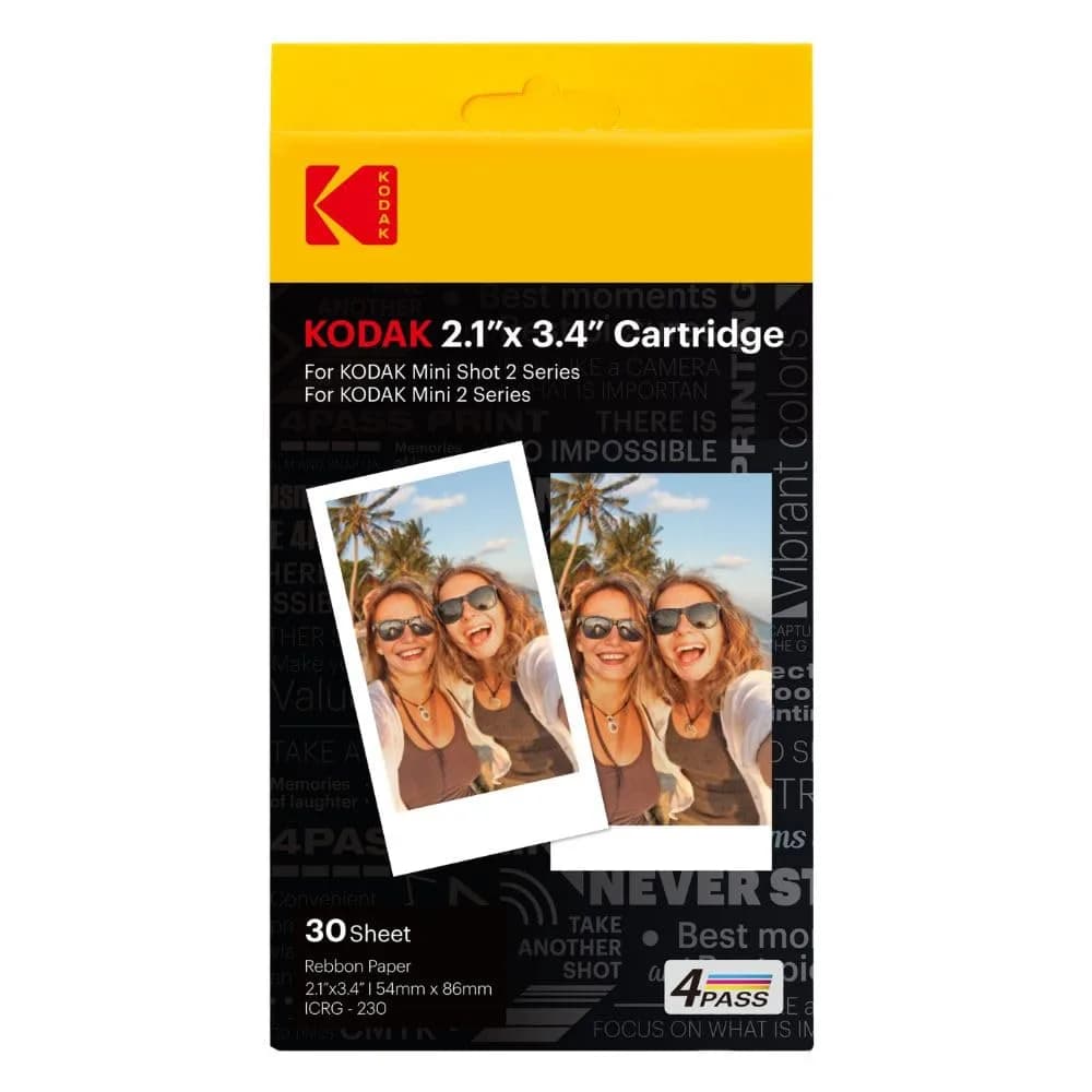 KODAK 4PASS 2x3” Cartridge Refill, 60 Sheets | Genuine Dye Sublimation Printing - view 7