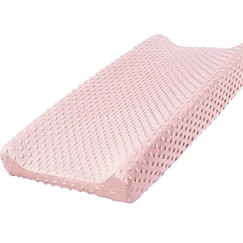 Owlowla Changing Pad Cover, Soft Minky Dots | Ultra-Soft & Breathable for Baby's Comfort (70-120 chars) thumbnail 1