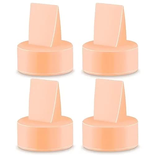 Maymom Duckbill Valves for Spectra S1 S2 Pumps (4ct Orange) | BPA-Free Replacement Parts thumbnail 1