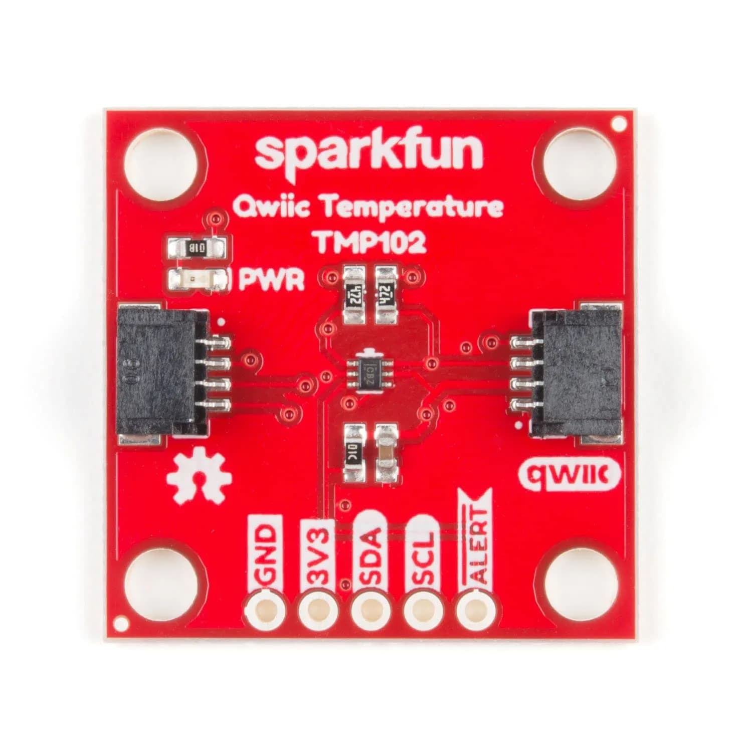 SparkFun TMP102 Digital Temperature Sensor (Qwiic) - 3.3V | 0.0625°C Resolution, ±0.5°C Accuracy - main product image