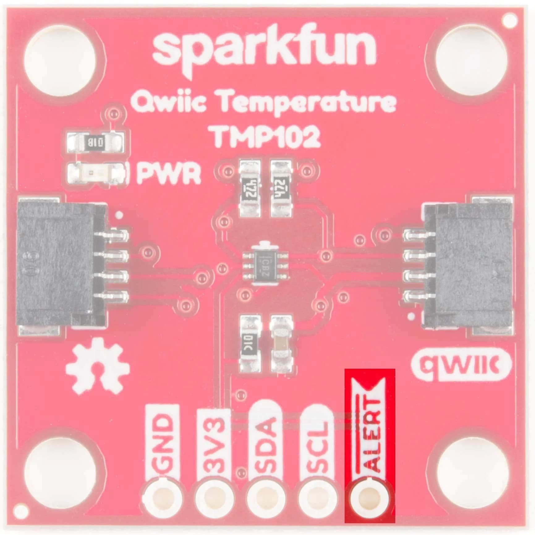 SparkFun TMP102 Digital Temperature Sensor (Qwiic) - 3.3V | 0.0625°C Resolution, ±0.5°C Accuracy - view 3