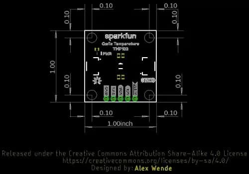 SparkFun TMP102 Digital Temperature Sensor (Qwiic) - 3.3V | 0.0625°C Resolution, ±0.5°C Accuracy thumbnail 6