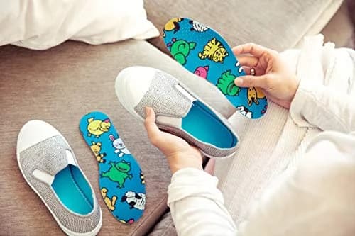 Kaps Kids Insoles 6 Pair | Soft Cushioned Breathable Shoe Inserts for Toddlers & Children thumbnail 6