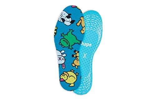 Kaps Kids Insoles 6 Pair | Soft Cushioned Breathable Shoe Inserts for Toddlers & Children thumbnail 3