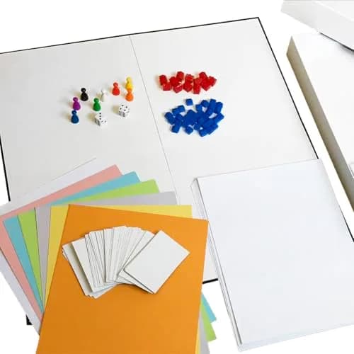 Apostrophe Games Create Your Own Opoly Board Game Kit with Blank Board & Game Pieces, 50.8cm x 50.8cm (20" x 20") | Educational Board Game for Kids 3-12 thumbnail 3
