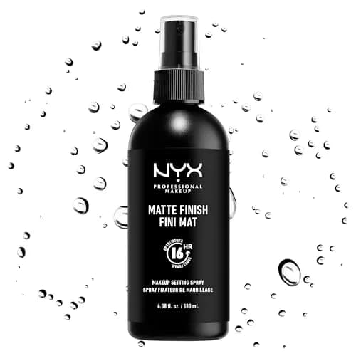 NYX PROFESSIONAL MAKEUP Matte Finish Setting Spray Jumbo Size | 180ml (6.08 Fl Oz) Long-Lasting Face Mist thumbnail 1