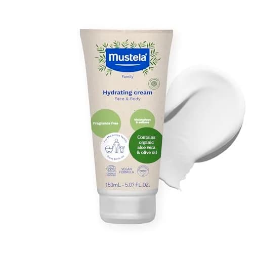 Mustela Certified Organic Hydrating Cream - 5.07 oz | Fragrance-Free, Vegan, Organic thumbnail 1
