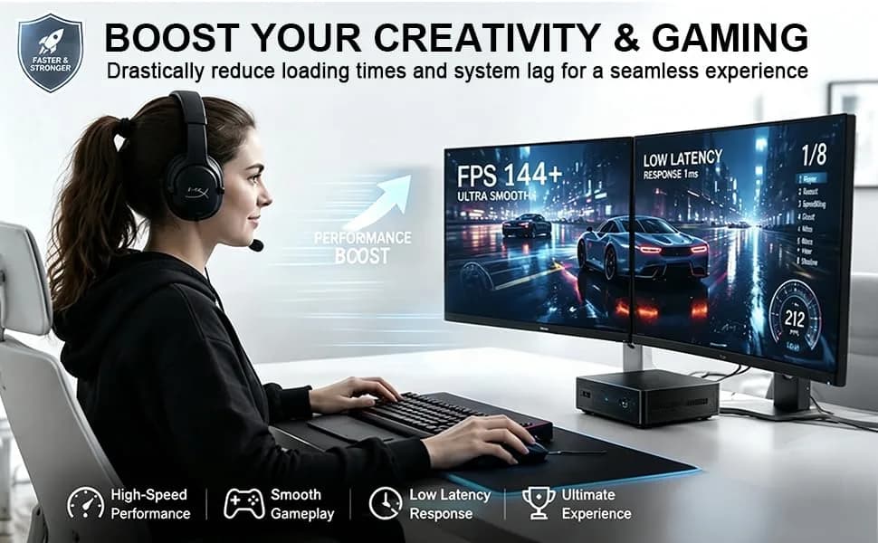Kingshark gamer 128GB mSATA SSD SATA III 6Gb/s Internal Solid State Drive | High-Speed Storage for Laptop & Desktop thumbnail 10