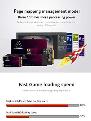 Kingshark gamer Msata SSD 1TB | High-Speed Internal Solid State Drive for Data Security & Reliability thumbnail 4