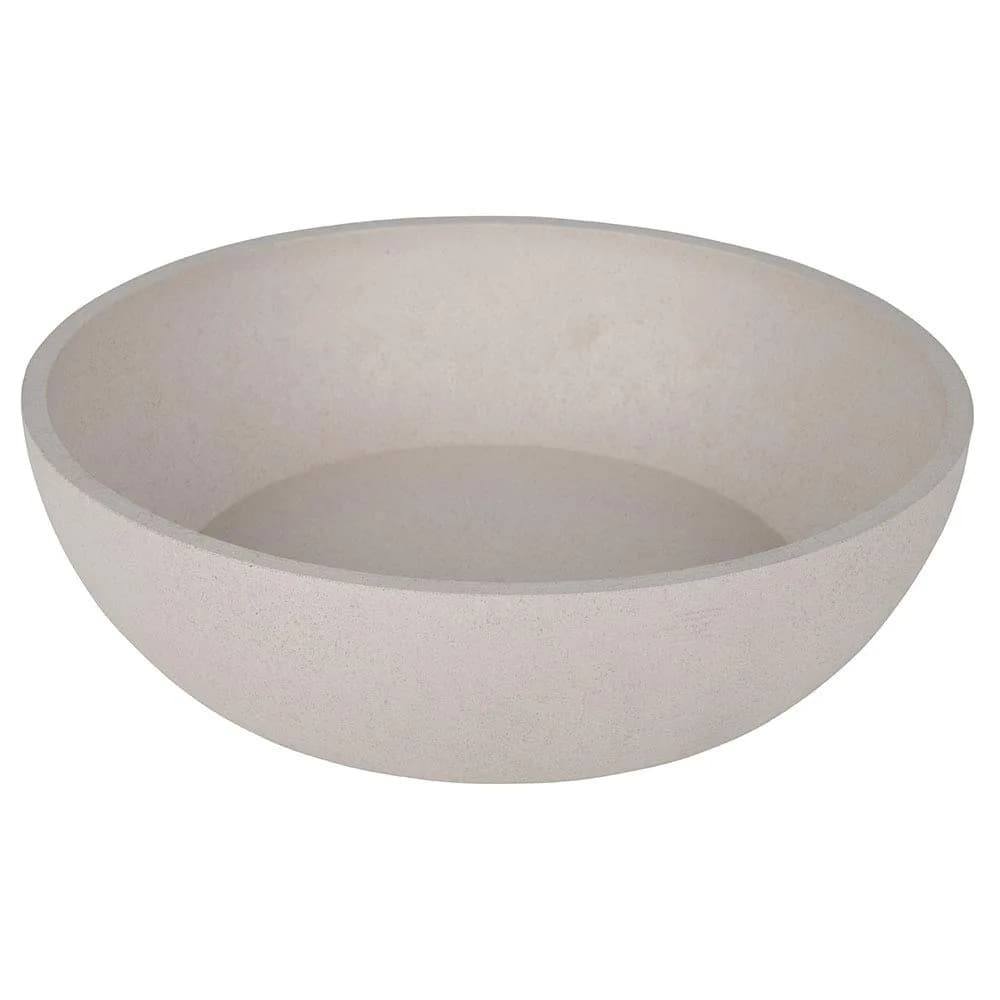 District 70 Bamboo Dog Bowl Large Merengue 1600ml (54.1 Fl Oz) | Non-Slip Base for Large Dogs - main product image