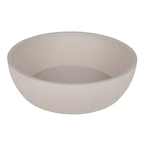 District 70 Bamboo Dog Bowl Medium Merengue 1000ml (33.8 Fl Oz) | Non-Slip Base for Dogs thumbnail 1