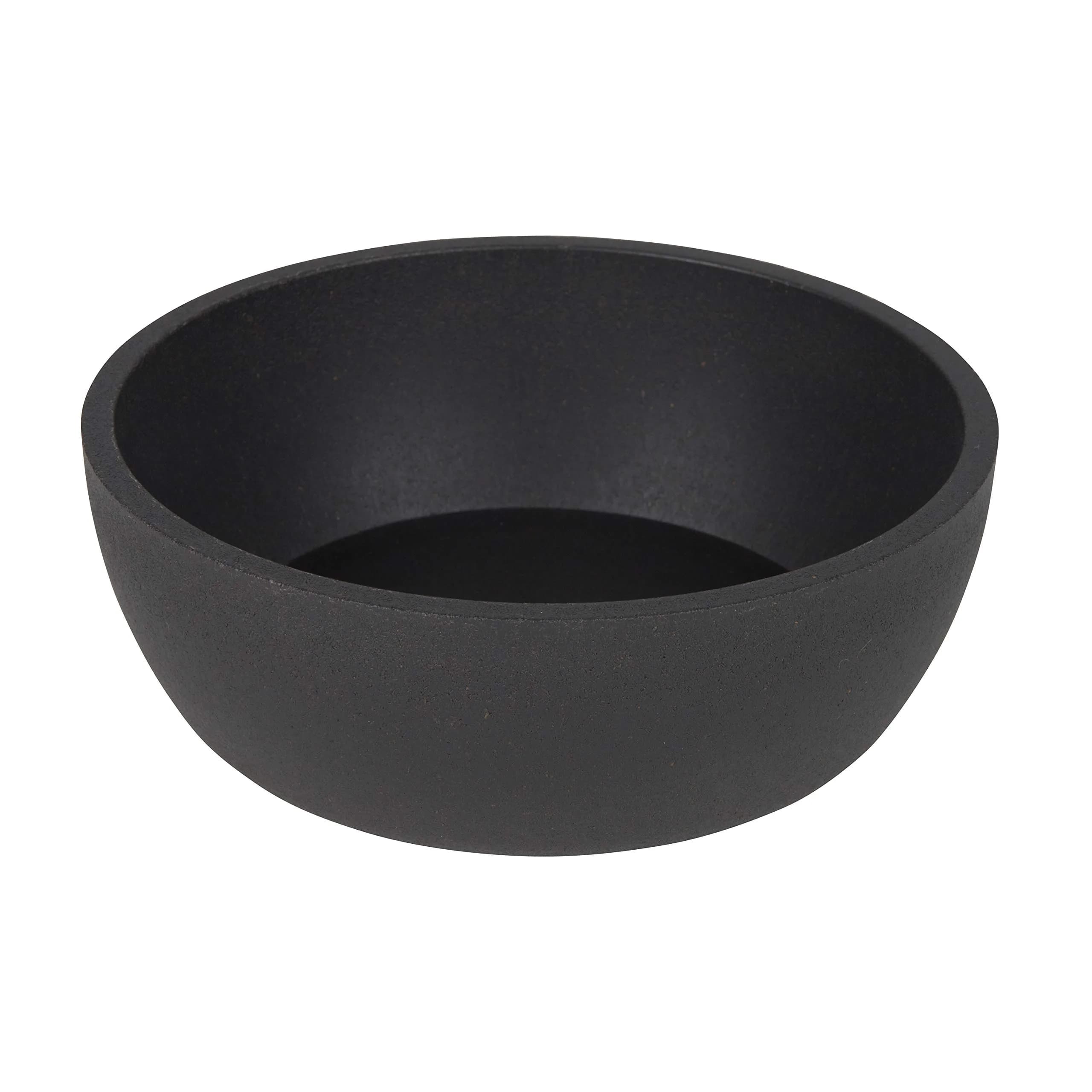 District 70 Bamboo Dog Bowl Small Dark Grey 570ml (20 Fl Oz) | Non-Slip Base for Eager Eaters - main product image