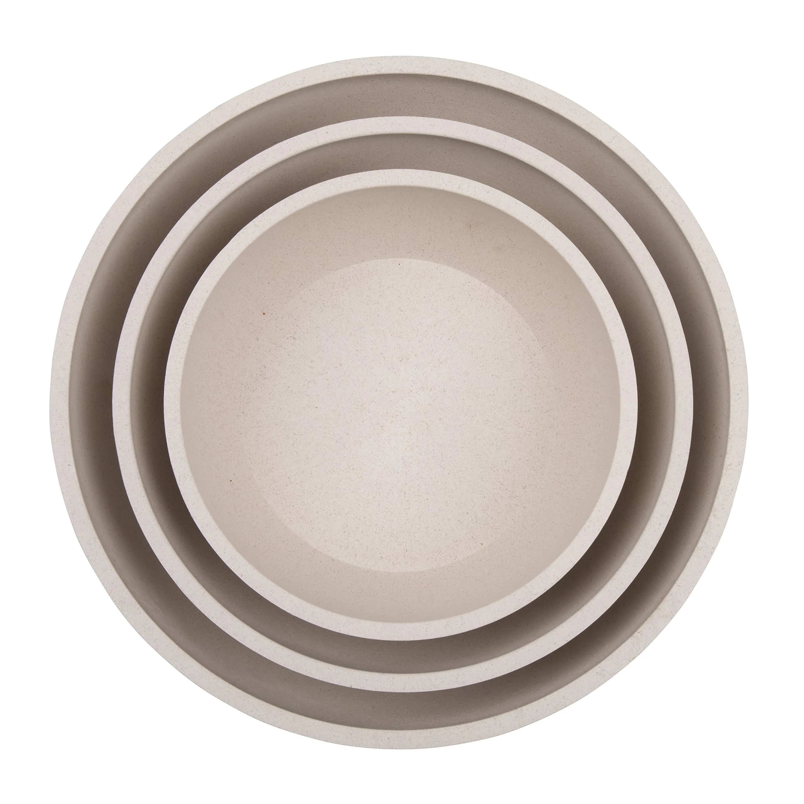 District 70 Bamboo Dog Bowl Small Merengue 570ml (19.27 Fl Oz) | Stylish Non-Slip Pet Feeder - view 6