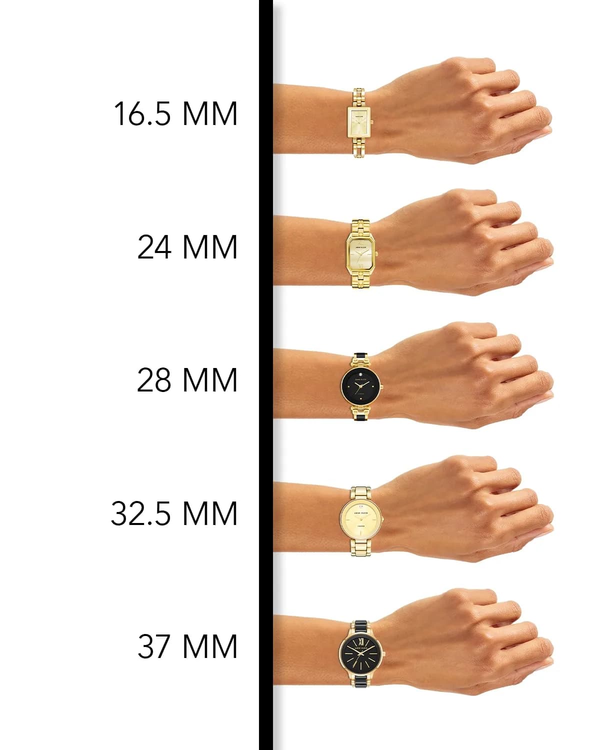 Anne Klein Women's Silver & Rose Gold Crystal Accented Bracelet Watch 30mm thumbnail 4