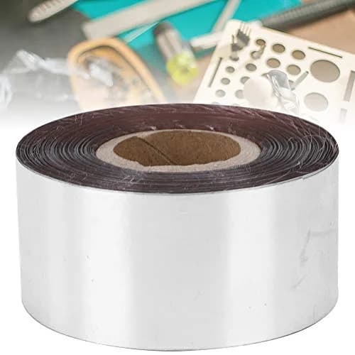 Yinuoday Hot Stamping Foil Paper Silver 3cm x 120m (0.1ft x 393.7ft) | Smooth Surface, Good Stamping Effect thumbnail 5