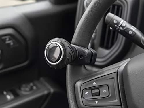 Polar Snow Products Deluxe Steering Wheel Spinner Knob with Universal Fit for Cars, Trucks, Tractors, Mowers, Forklifts, Boats (Black, 1.75" Max Grip) thumbnail 5