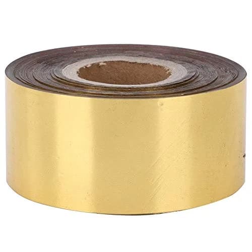 Yinuoday Hot Stamping Foil Paper Gold 120m (393.7ft) | For Leather, Paper, Wood, Cloth & Gift Boxes thumbnail 7