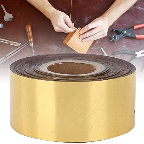 Yinuoday Hot Stamping Foil Paper Gold 120m (393.7ft) | For Leather, Paper, Wood, Cloth & Gift Boxes thumbnail 3