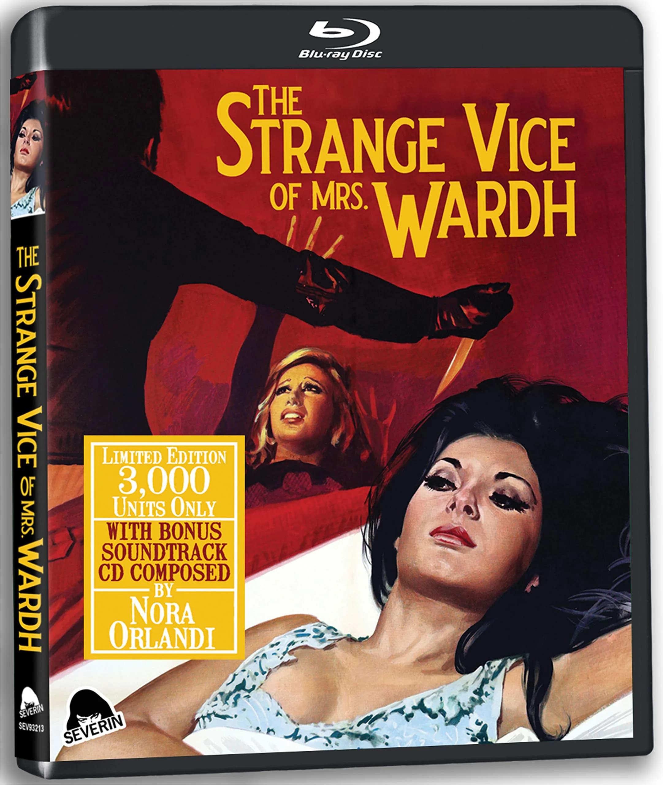 Severin Films The Strange Vice of Mrs. Wardh Blu-ray | Giallo Masterpiece in 4K, 100 Min, English & Italian, Region 1