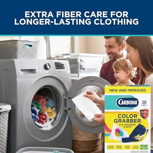 Carbona Color Grabber Sheets 30 Count | Prevents Color Runs & Bleeding in Laundry thumbnail 5