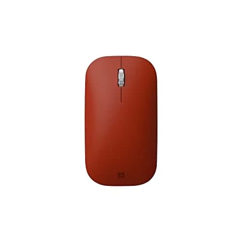 Microsoft Bluetooth Surface Mobile Mouse - Poppy Red | Ambidextrous Wireless Mouse for PC and Tablet thumbnail 1