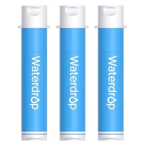 Waterdrop Portable Water Filter Straw 1400 Gallons (5300 Liters) | Survival Water Purifier for Camping, Travel, Backpacking, Emergency Preparedness thumbnail 1