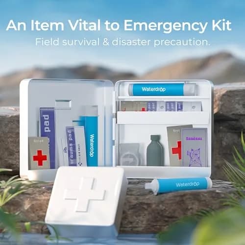 Waterdrop Portable Water Filter Straw 1400 Gallons (5300 Liters) | Survival Water Purifier for Camping, Travel, Backpacking, Emergency Preparedness thumbnail 9