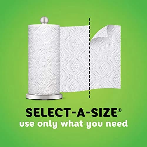 Bounty Select-A-Size Paper Towels, 1992 Count | 2-Ply Absorbent Kitchen Rolls thumbnail 4