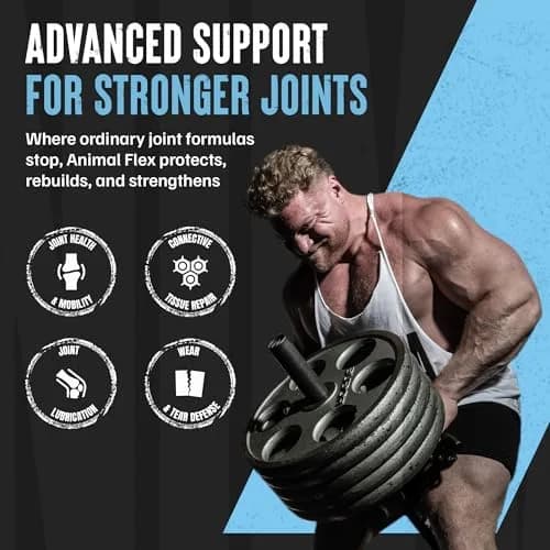 Animal Flex Joint Support Supplement Powder Cherry Berry 348g (13 oz) | Glucosamine & Chondroitin for Joint Health thumbnail 3