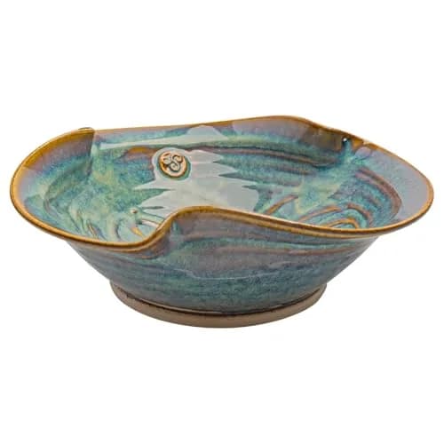 Castle Arch Pottery Irish Pottery Newgrange Bowl 1000 ML | Handcrafted Irish Heritage thumbnail 1