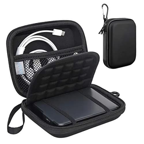 Lacdo Hard Drive Case for WD Elements/My Passport/Seagate Portable HDD 14.2cm (5.6 inches) | Protects Drives from Water & Shocks thumbnail 1