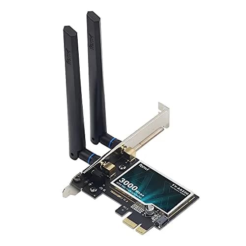 FENVI AX3000 WiFi 6 PCIe Card with Bluetooth 5.2, 3000Mbps Dual Band 802.11ax Network Adapter | MU-MIMO Gigabit WLAN for PC thumbnail 1