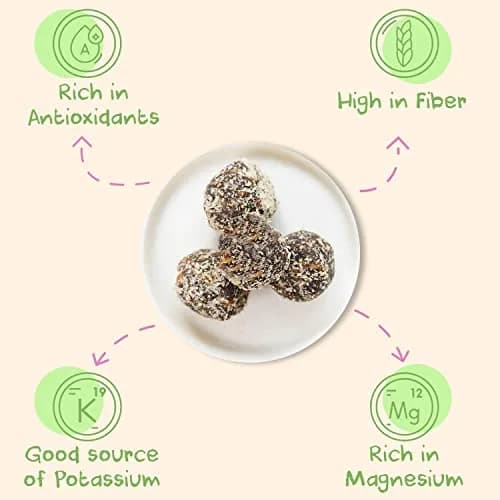 Sunny Fruit 100% RAW Fruit & Nut Snacks, Apricot, Cacao Nibs & Hazelnut, 6-Pack (9 Balls Per Bag) | No Sugar Added | Healthy, Convenient, On-the-Go Energy Balls | ORGANIC, VEGAN, GLUTEN-FREE, KOSHER thumbnail 2