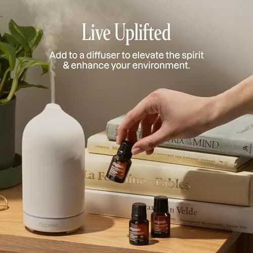 Cliganic Organic Cedarwood Essential Oil for Diffuser, 30ml (1 Fl Oz) | USDA Organic Certified, Pure & Multipurpose thumbnail 5