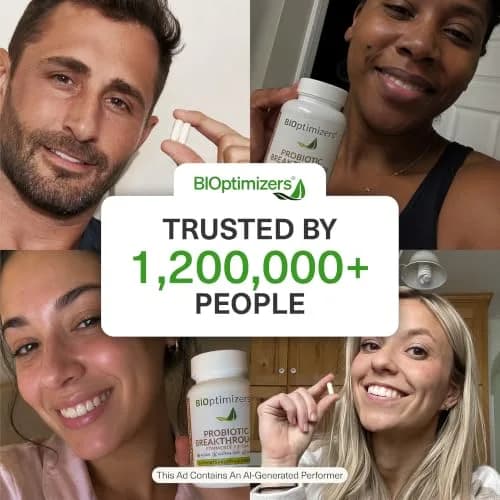 BIOptimizers Probiotic Breakthrough 30 Capsules | Gut & Digestive Support for Adults thumbnail 7