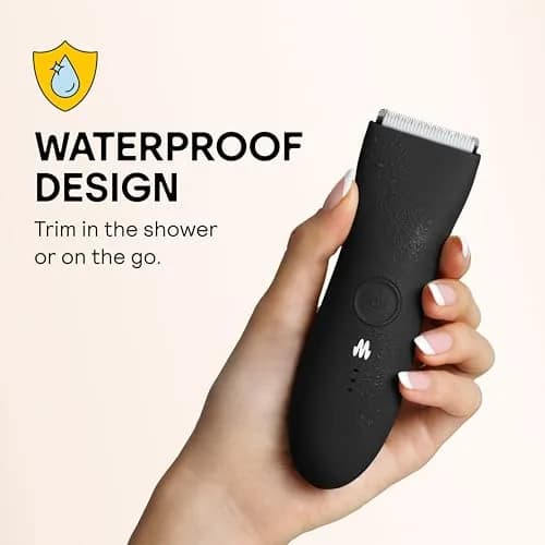 MERIDIAN The Trimmer Original Body Hair Trimmer for Men | 0.5-12mm Cutting Length, Rechargeable thumbnail 5