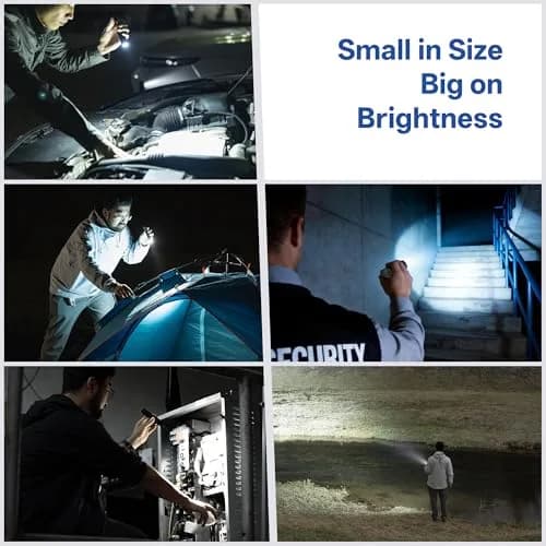 WUBEN C3 Flashlight 1200 Lumens | Rechargeable, 6 Modes, IP68 Waterproof, Compact for Everyday Carry thumbnail 8