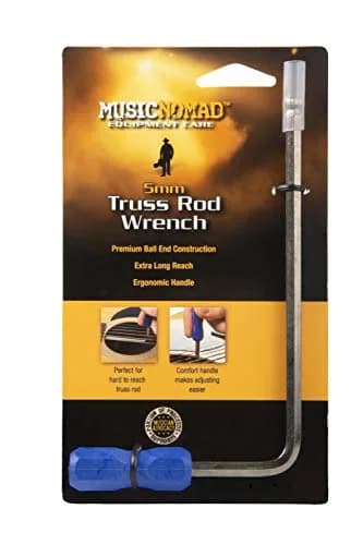 MusicNomad Premium 5mm Truss Rod Wrench for Martin Guitars | Durable Steel Construction with Ball End thumbnail 2