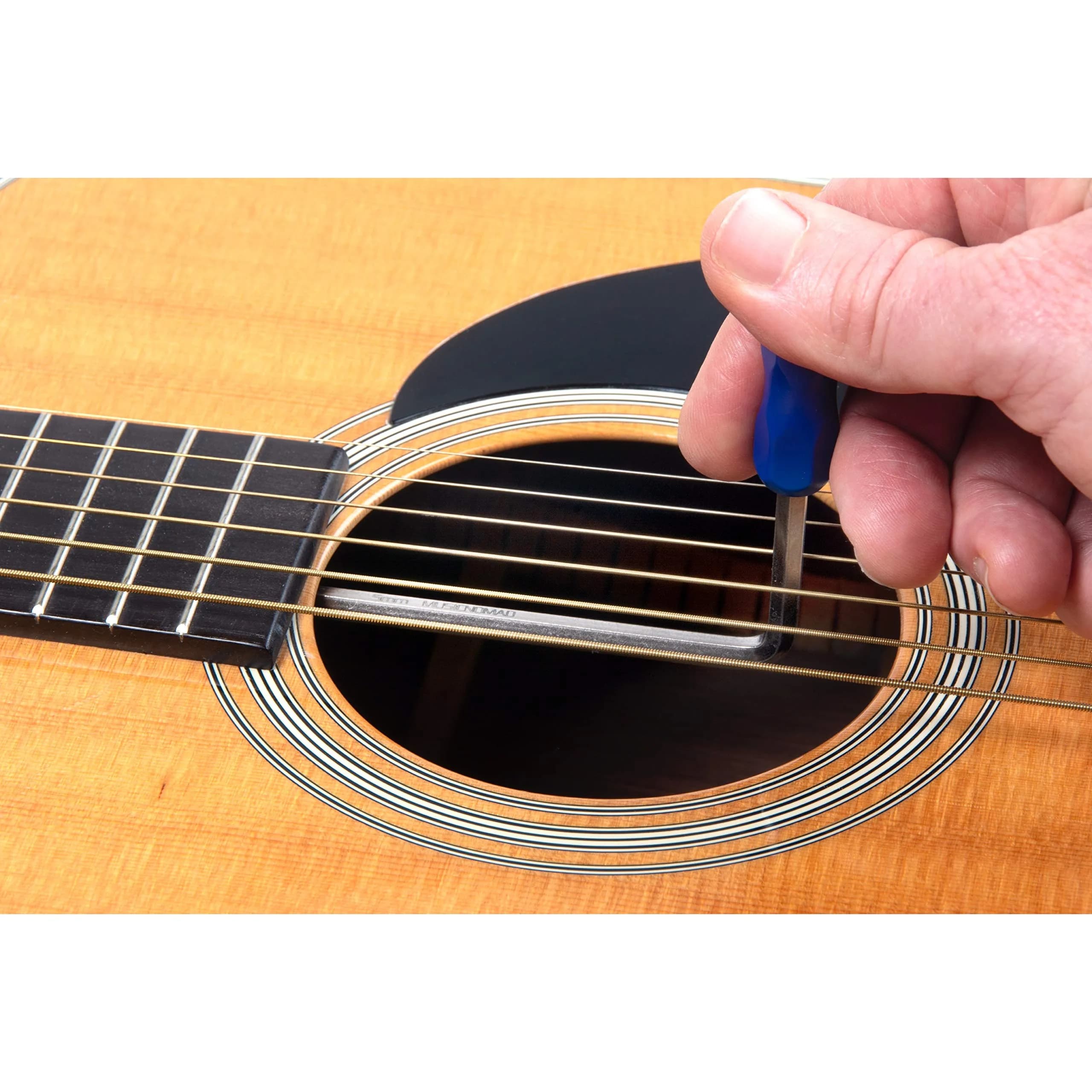 MusicNomad Premium 5mm Truss Rod Wrench for Martin Guitars | Durable Steel Construction with Ball End - view 3